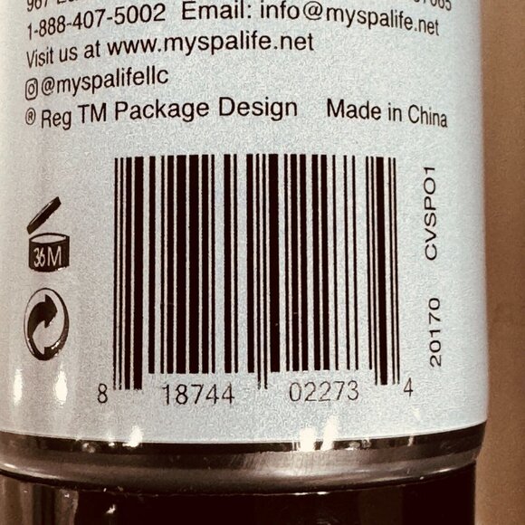 SpaLife Peel-Off Charcoal Mask 3.38 Oz Set Of 2 Activated Purifying Detox Skinca - Picture 5 of 6